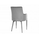 Стул SIGNAL RICARDO Velvet Bluvel 14 серый/серый